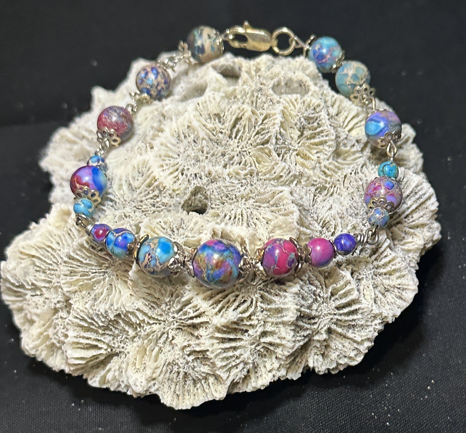 Wire Wrap Bracelet Collection Handmade Gemstone Jewelery